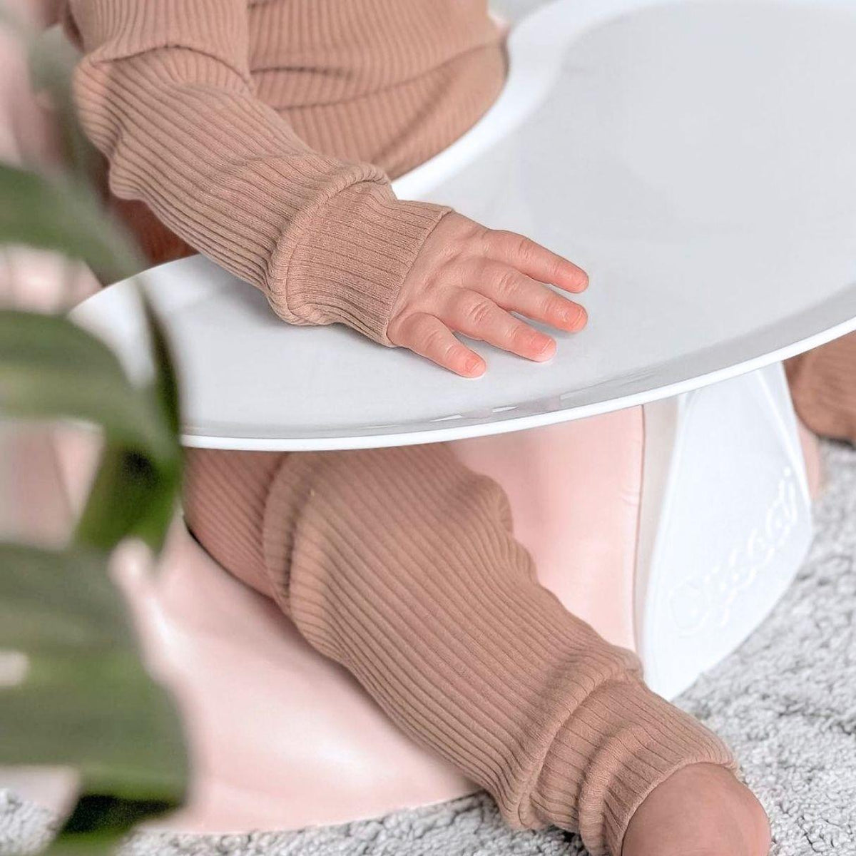 Upseat Baby Floor & Booster Seat with Tray - Upseat