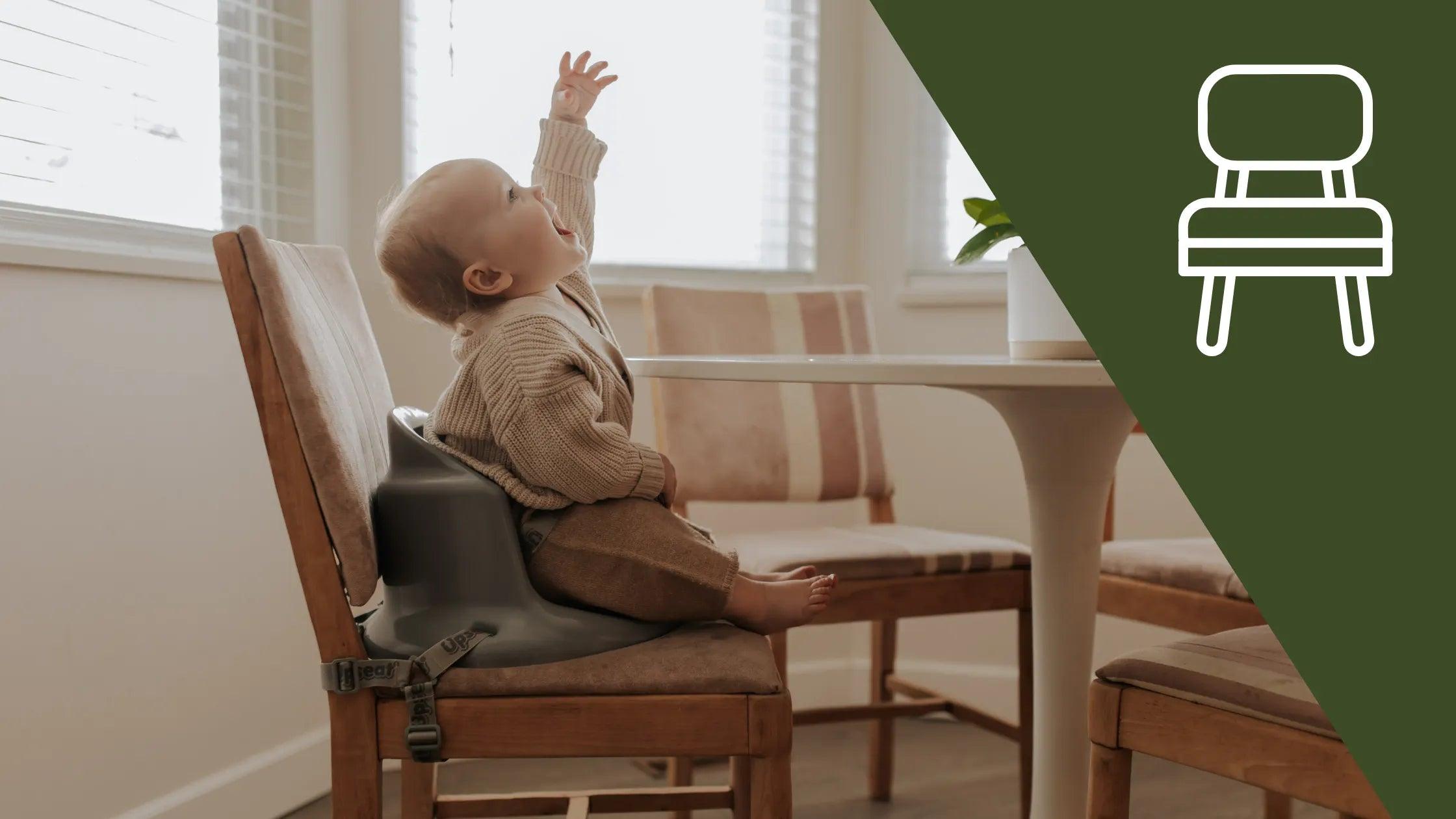 Using the Upseat as a High Chair | Upseat