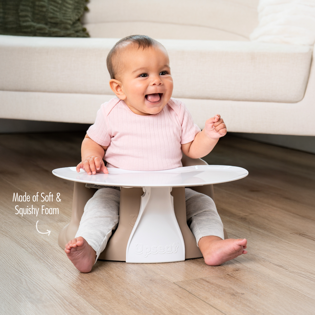 Upseat Baby Floor and Booster Seat with Tray Upseat