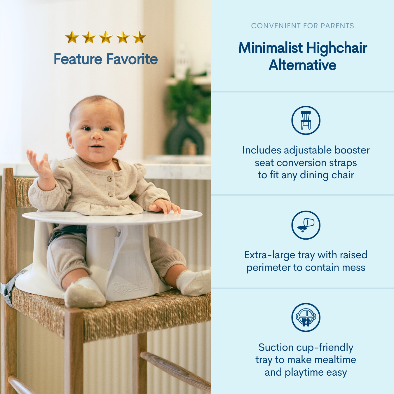 Carseat Tray For Toddler Upseat Baby Floor Chair And Booster Seat