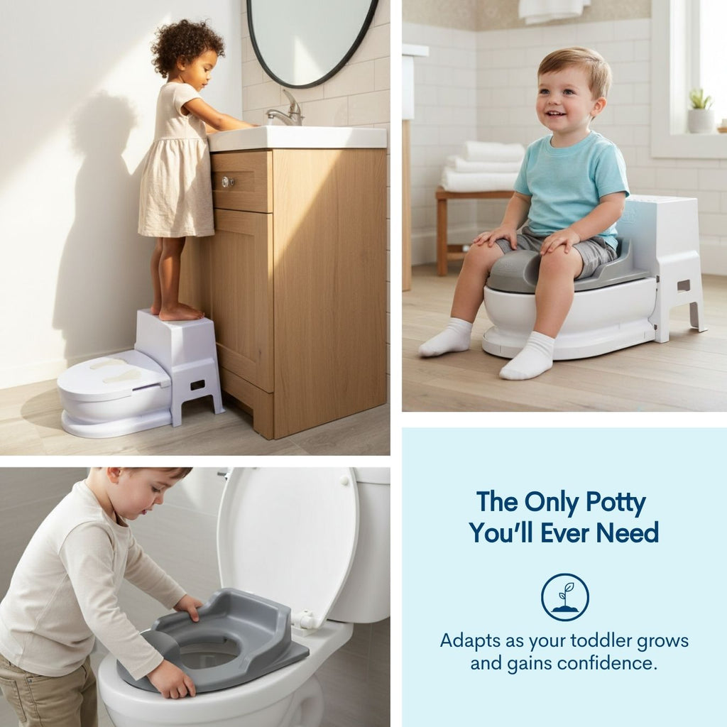 Upseat 3-in-1 Ergonomic Potty Training Set