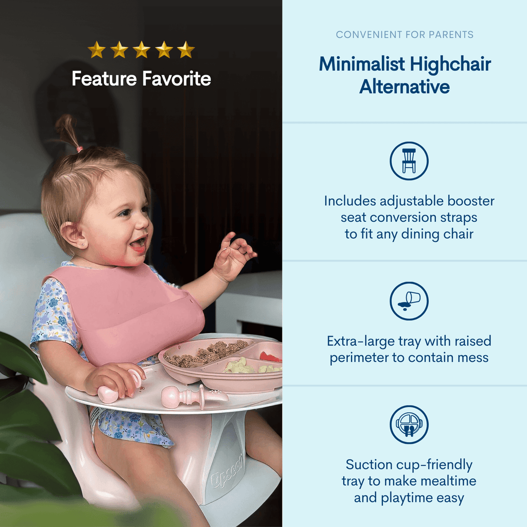 Upseat Baby Floor and Booster Seat with Tray Upseat