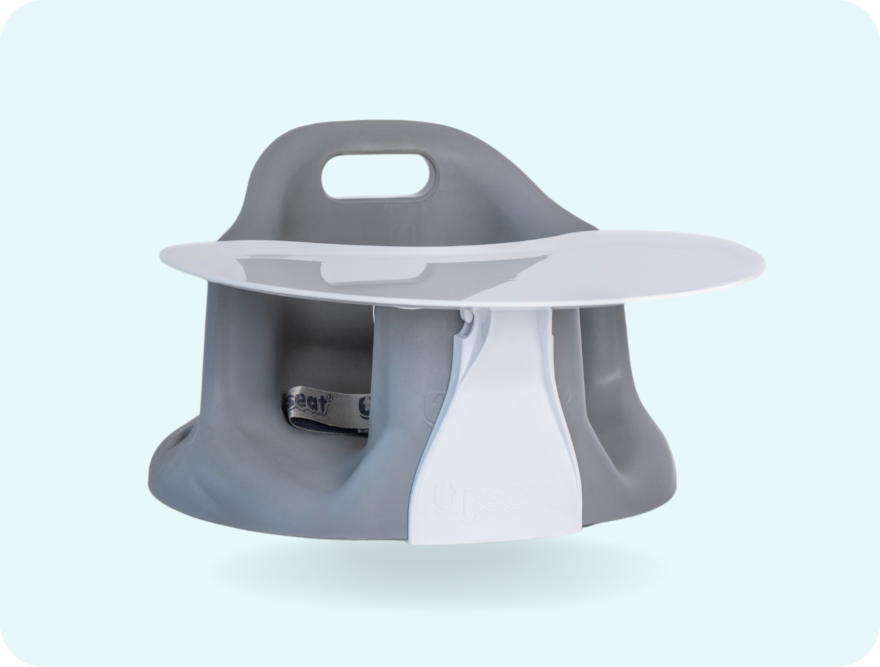 Upseat Baby Floor Booster Seat with Tray - Main Image